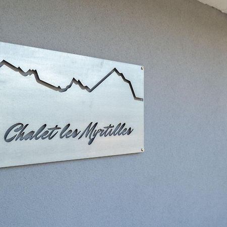 Chalet Les Myrtilles Venthon Exterior foto